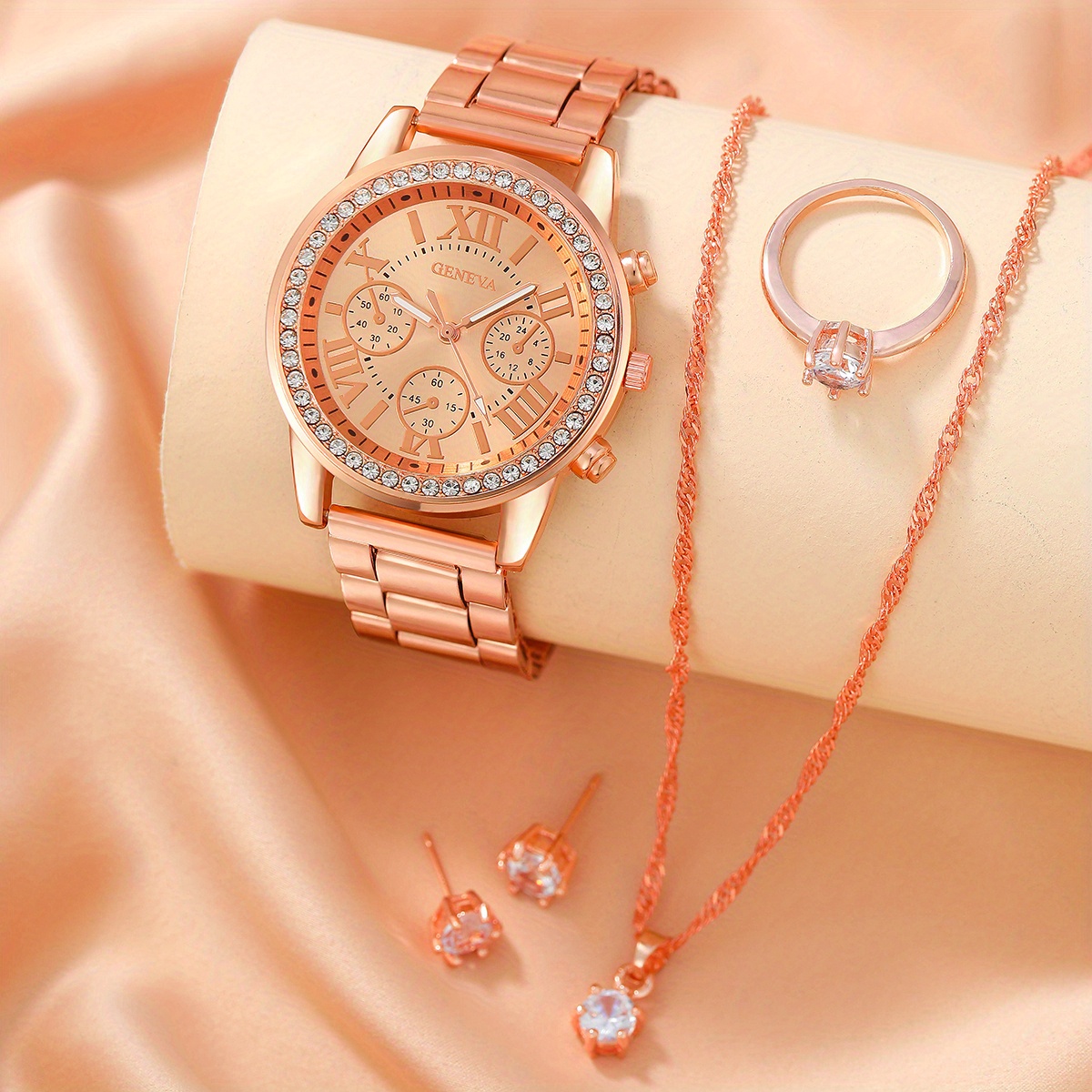 Luxury Watch Gift For Her - Reloj de Pulsera de Cuarzo con