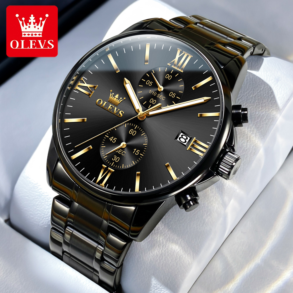 Luxury Watch Magazine - OLEVS 2886 reloj clásico de cuarzo
