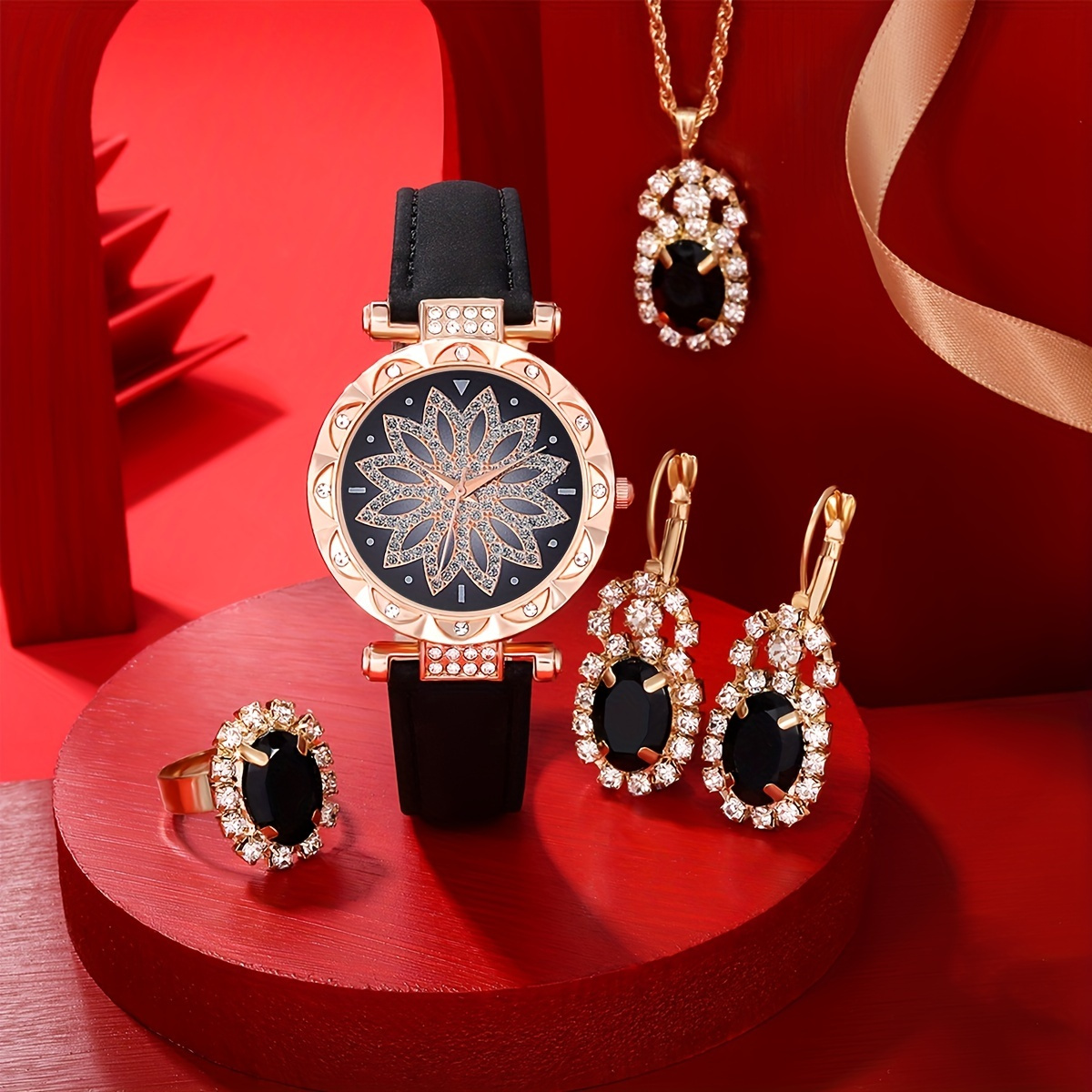 Reloj de Cuarzo de Lujo con Pe - Luxury Watch Gift For Her reseña y precio