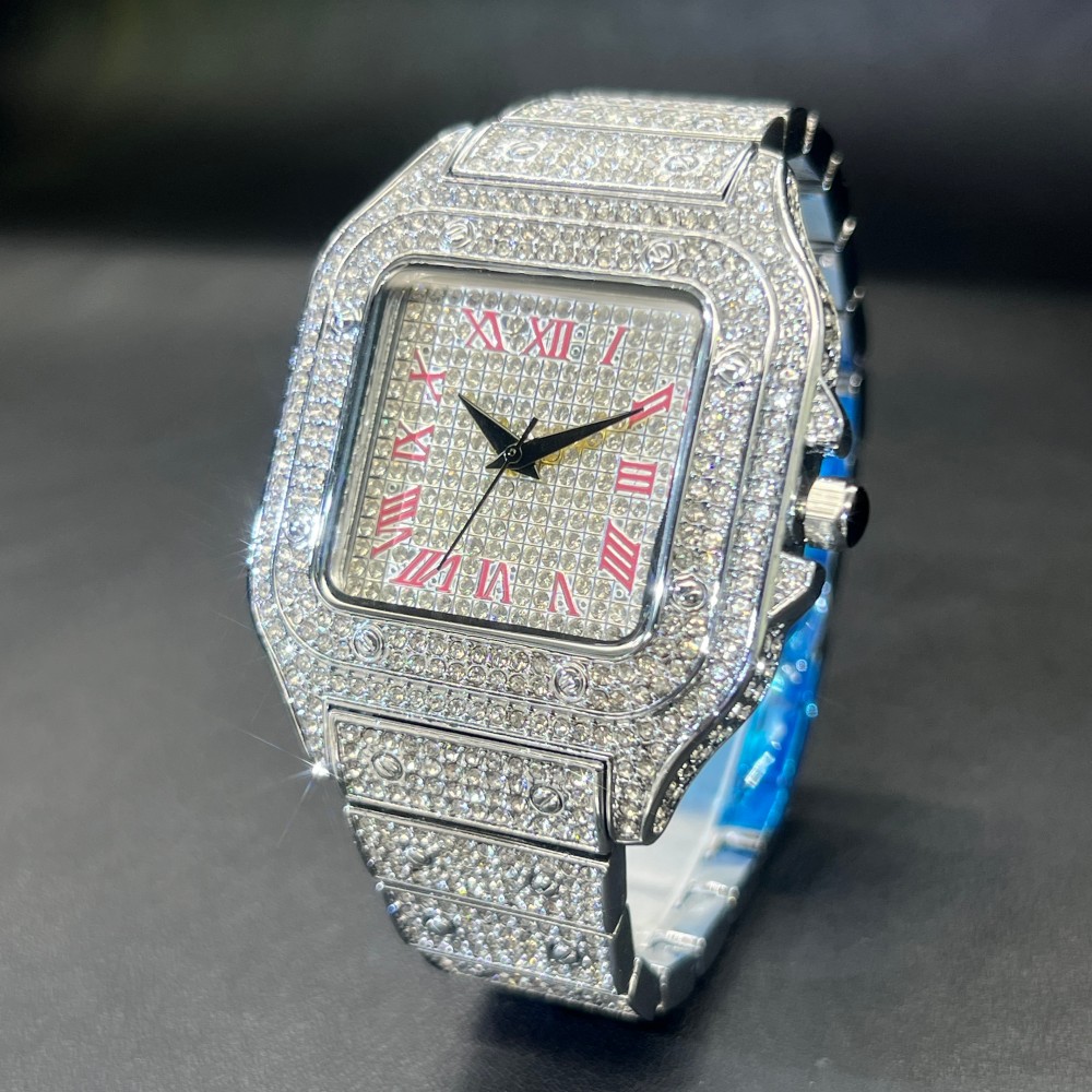 MISSFOX Iced Out hombres reloj - Luxury Watch Iceberg reseña y precio