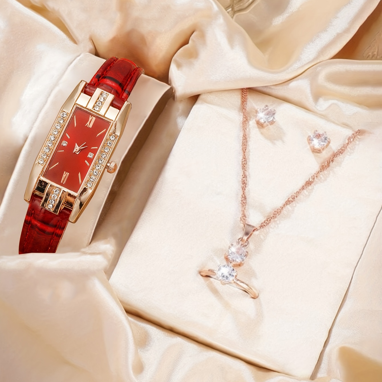 Reloj de Cuarzo de Lujo con Pe - Luxury Watch Gift For Her reseña y precio