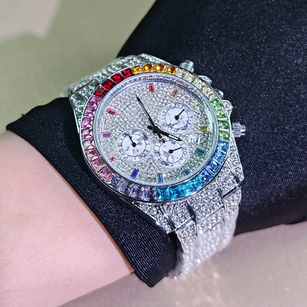 Reloj de Cuarzo de Lujo con Di - Luxury Watch Iceberg reseña y precio