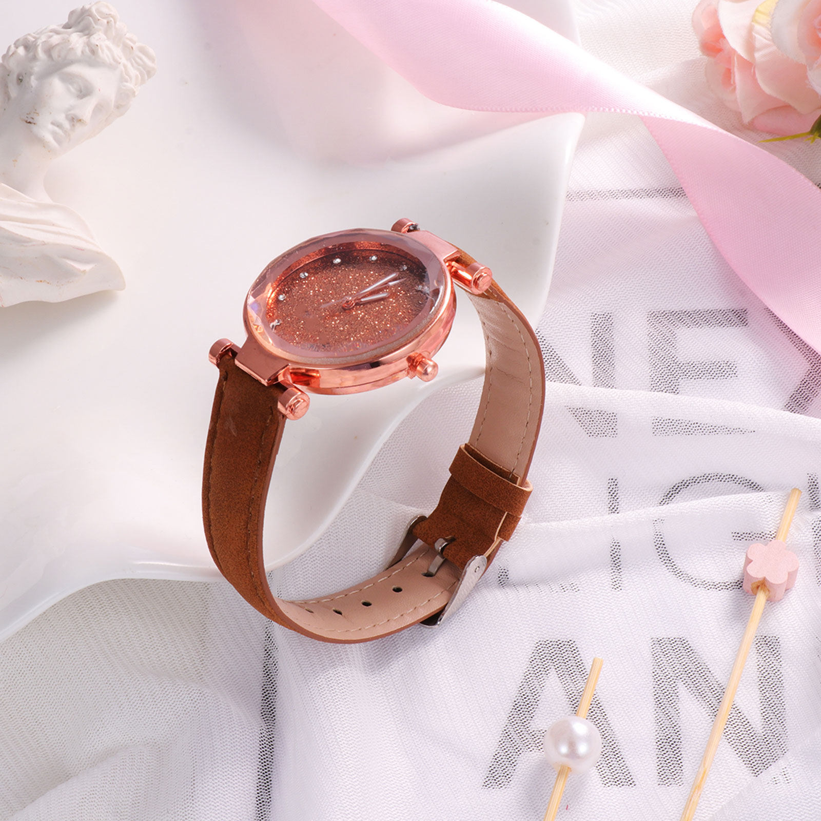 2 Relojes de Cuarzo para Mujer - Luxury Watch Gift For Her reseña y precio