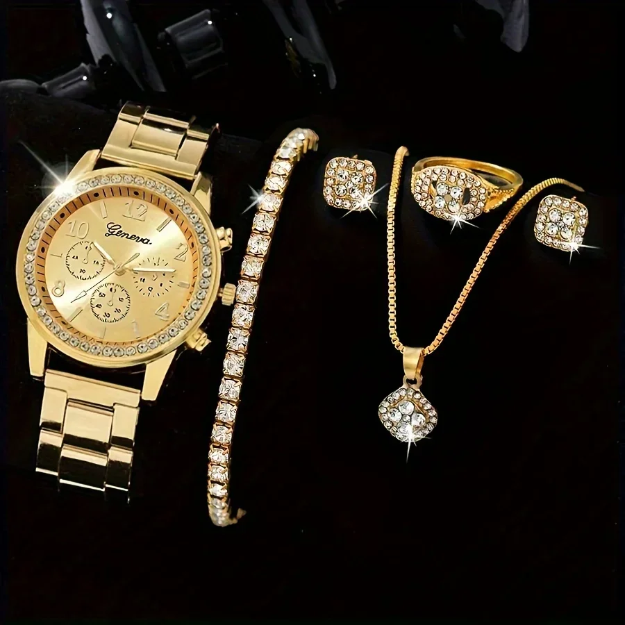 Reloj de cuarzo de lujo con di - Luxury Watch Gift For Her reseña y precio