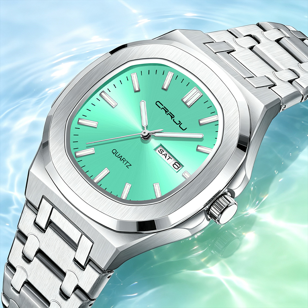 Reloj de cuarzo para hombre CR - Luxury Watch Top 10 reseña y precio